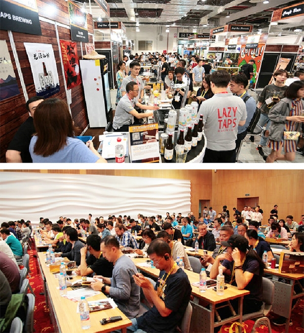 지난해 5월 상해에서 열린 중국 크래프트 맥주  콘퍼런스 & 전시회(Craft Beer China Conference & Exhibition 2019) 모습.사진=www.cbcechina.com