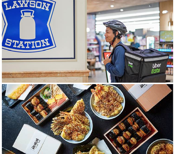 일본 음식 배달서비스 시장에 2016년 진출한 우버이츠는 자체적으로 배달 서비스가 없는 음식점과의 연계를 통해 사업을 확장해 나가고 있다. 사진=우버이츠Japan 페이스북