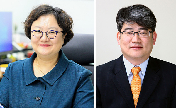 김정희 신임 기획조정실장(왼쪽), 권재한 신임 식품산업정책실장.
